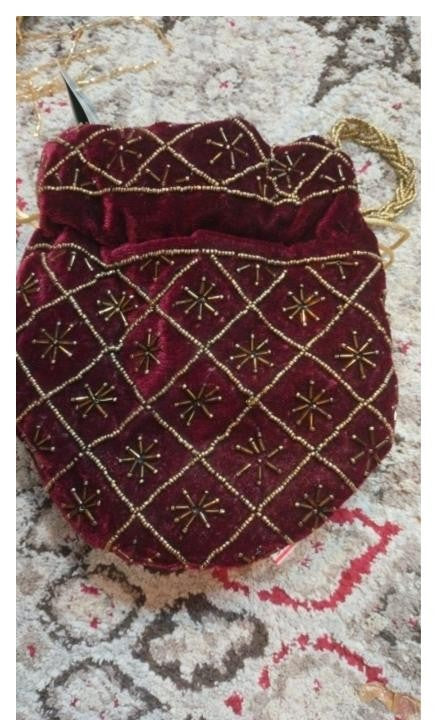 Emb Potli bag