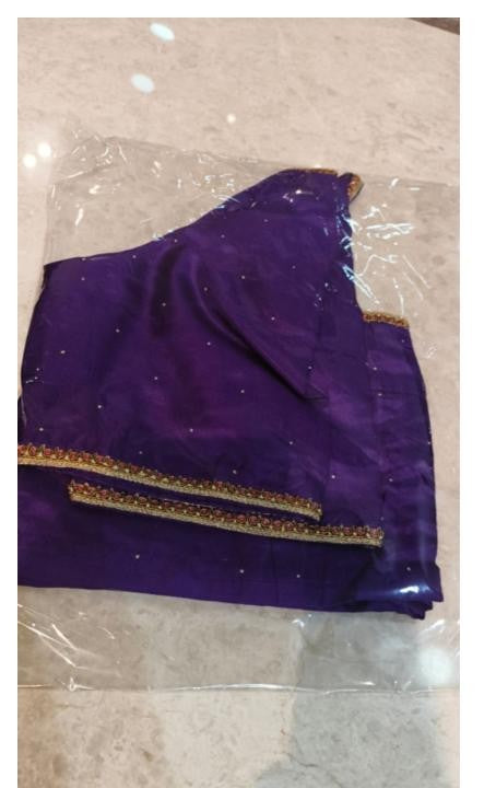 Silk With Tanjore emb Ready Blouse