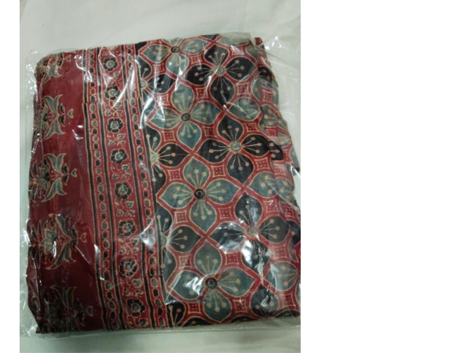 Gaji Ajrakh Silk Saree 161559