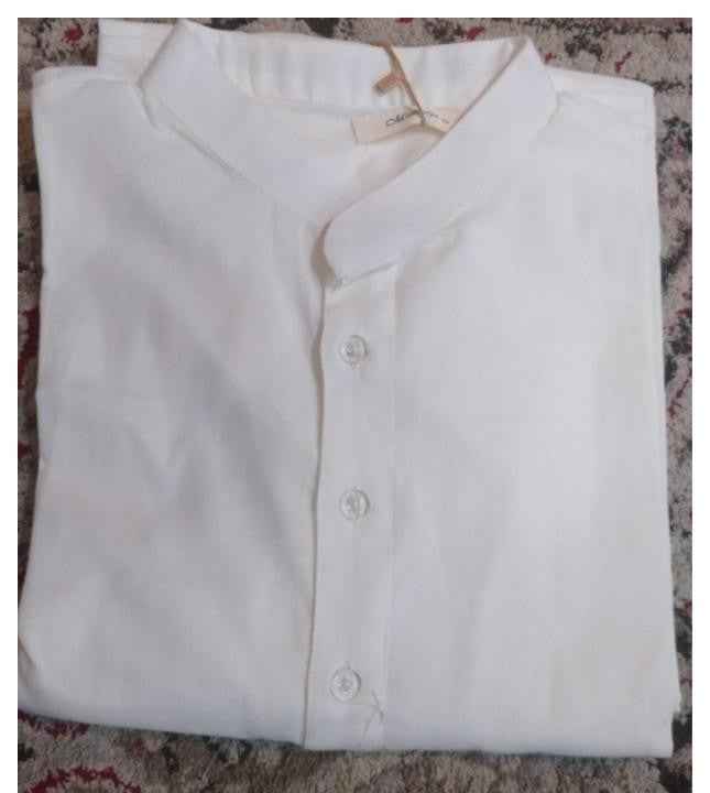 White Cotton Kurta