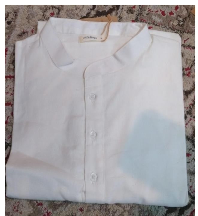 White Cotton Kurta