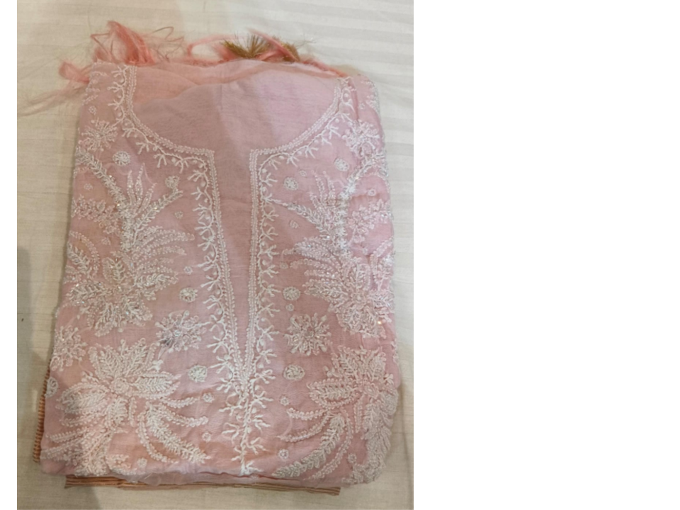 Chikankari Emb W/Dup Suit Set 175222