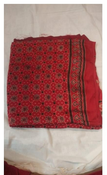 Dupatta Ajrak Modal satin with zari