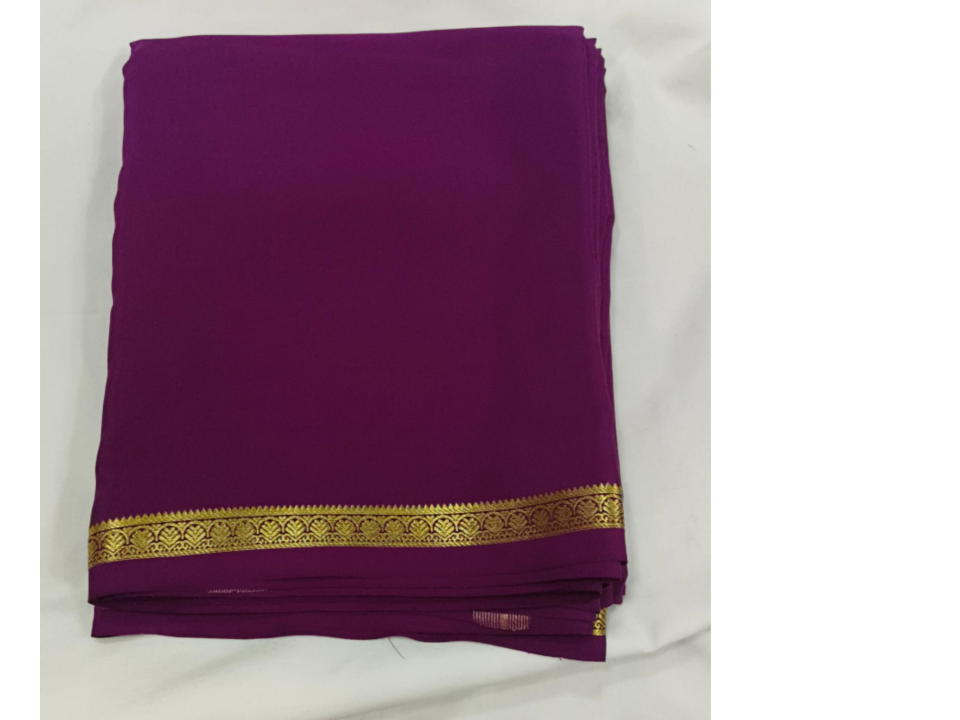 Mysore Crepe Silk Saree 173959