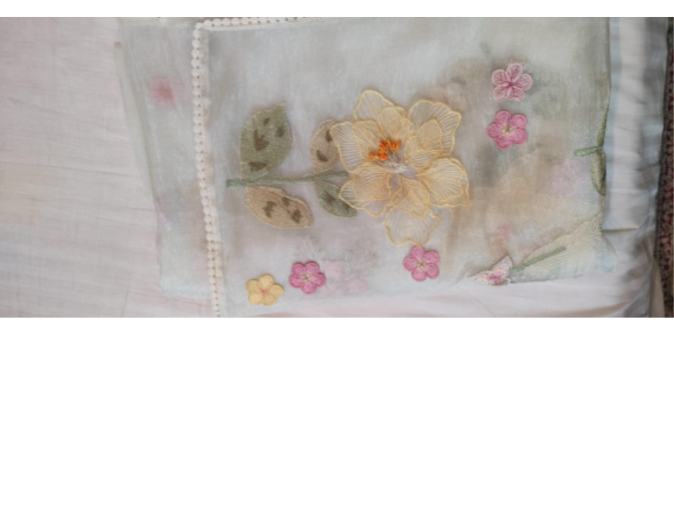 Tissue Embroidered Saree 175315