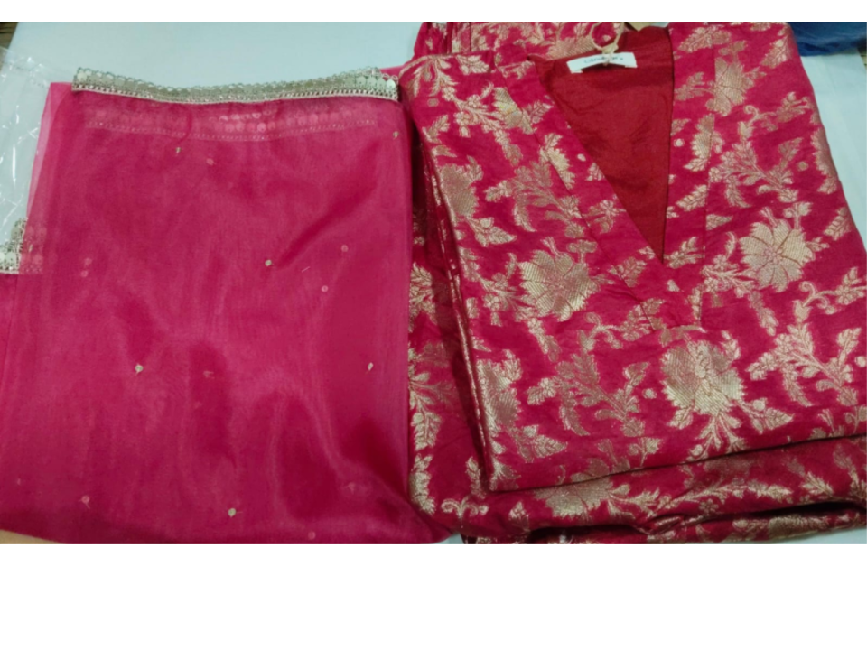 Brocade W/Dup Suit Set 175180
