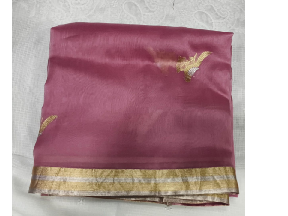 Silk Organza Saree 173579