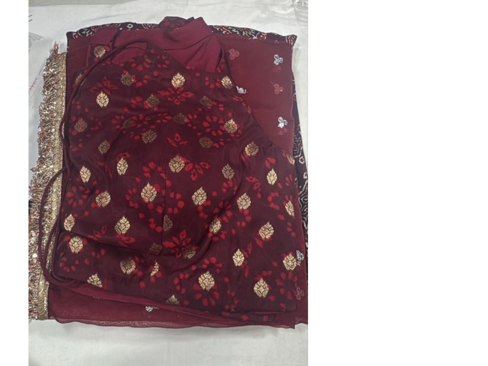 Ajrakh W/Bls & Dupatta Lehenga 175780