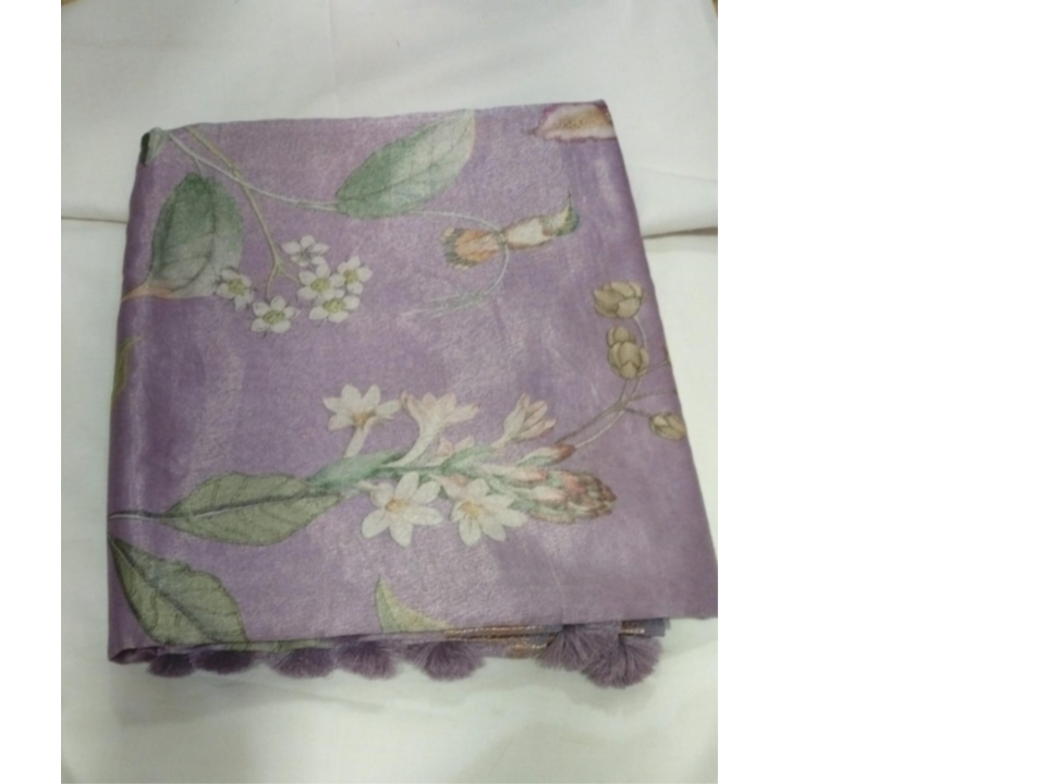 Digital Print Soft Tissue Saree 175769