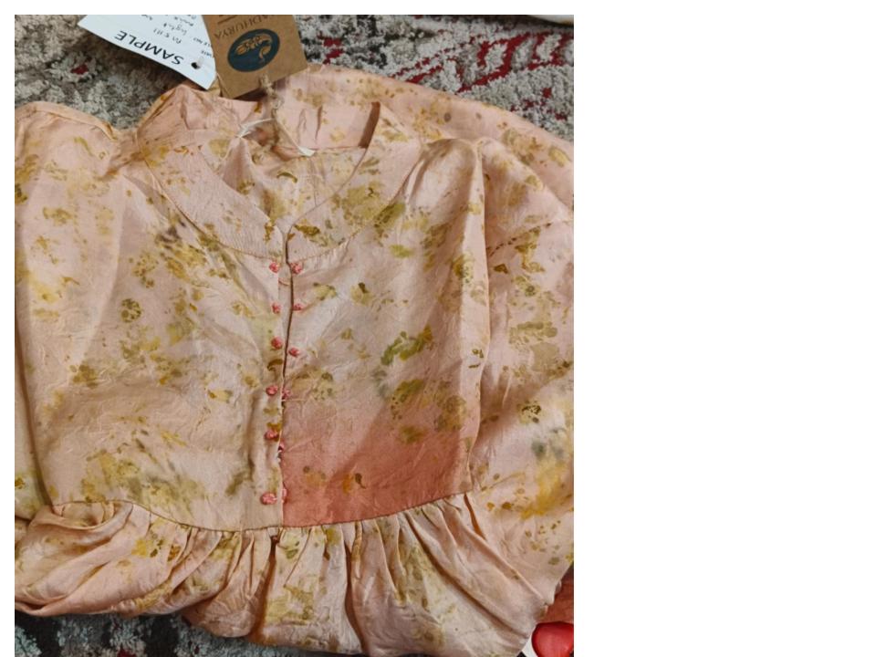 Eco print Kurti