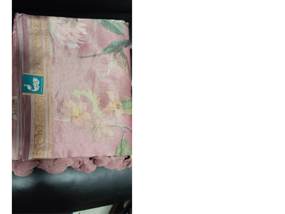 Soft Tissue Digital Print Saree 175774