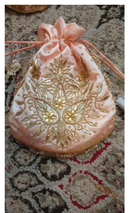 Emb Potli bag
