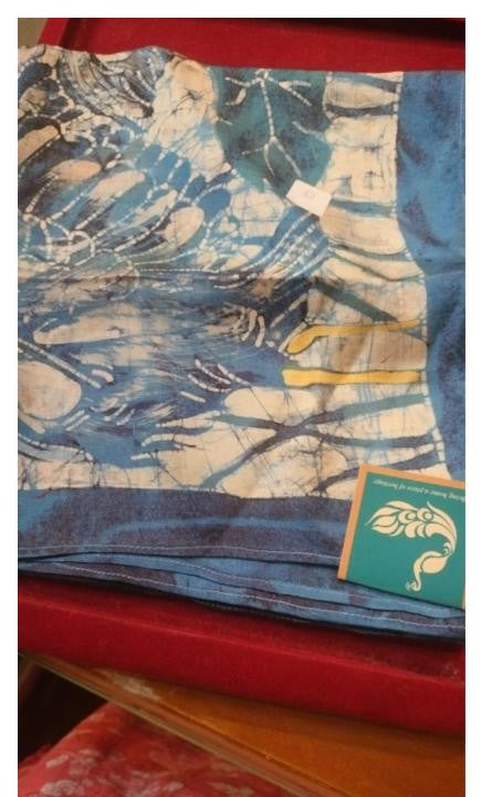 Silk Batik Stole