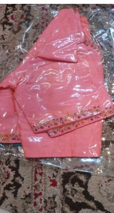 Silk with Emb Readymade Blouse