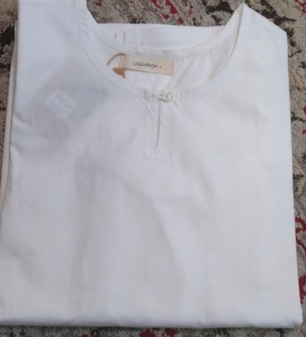 White Cotton Kurti
