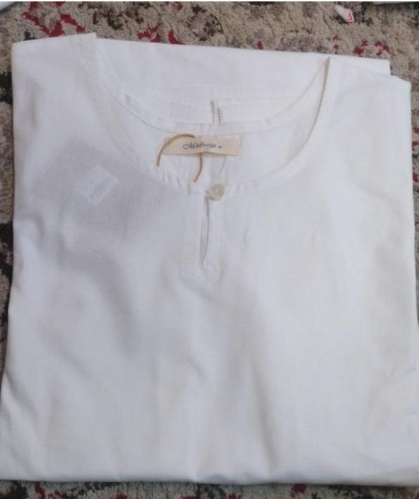 White Cotton Kurti