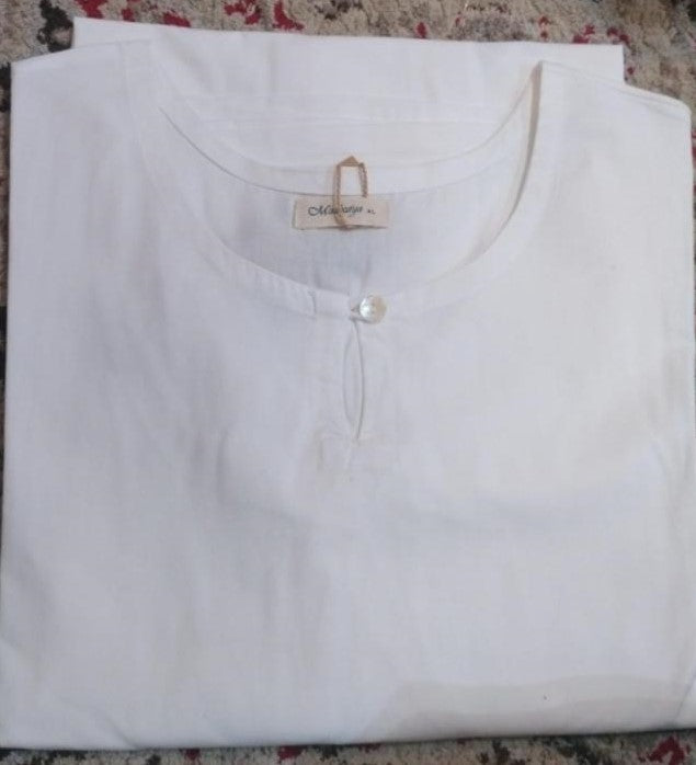 White Cotton Kurti
