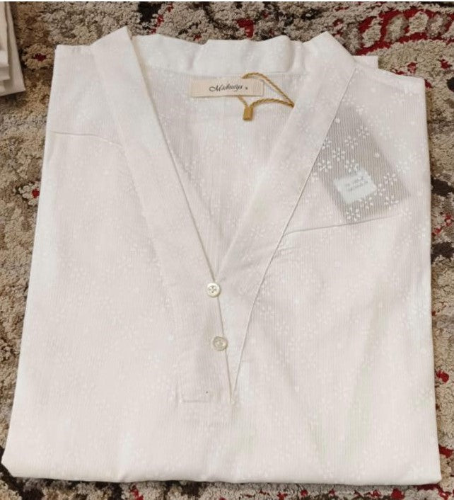 White Cotton Kurti