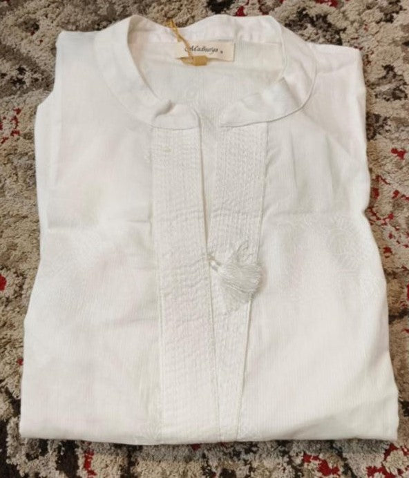 White Cotton Kurti