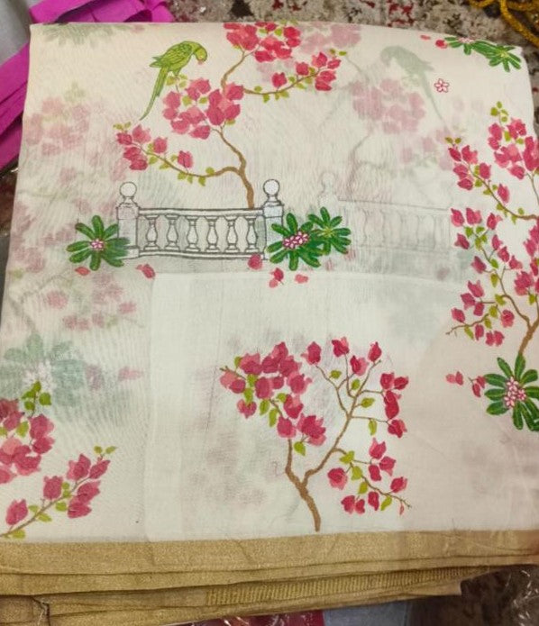 Chanderi Silk Saree