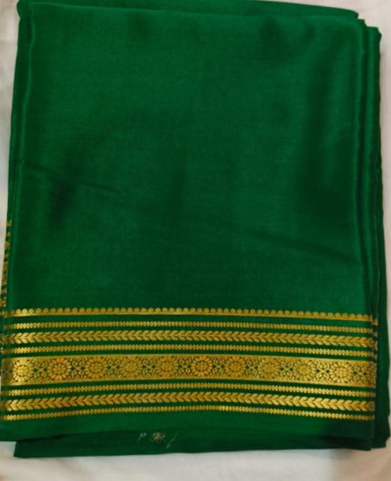 Mysore Crepe Silk Saree