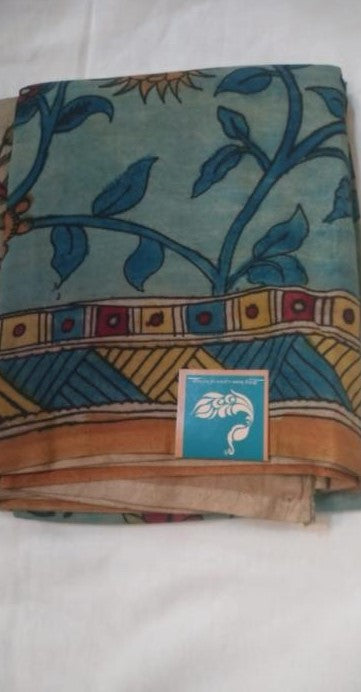 Kalamkari Silk Cotton Saree