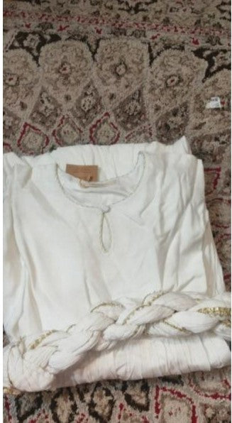 Muslin with Lurex Suit Set