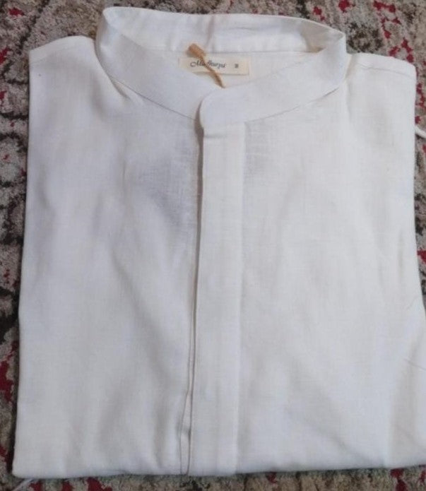 Pure Handloom Linen Kurta