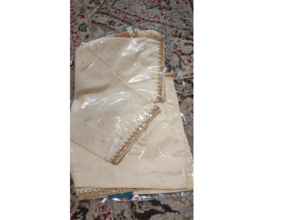 Silk with emb  Ready blouse