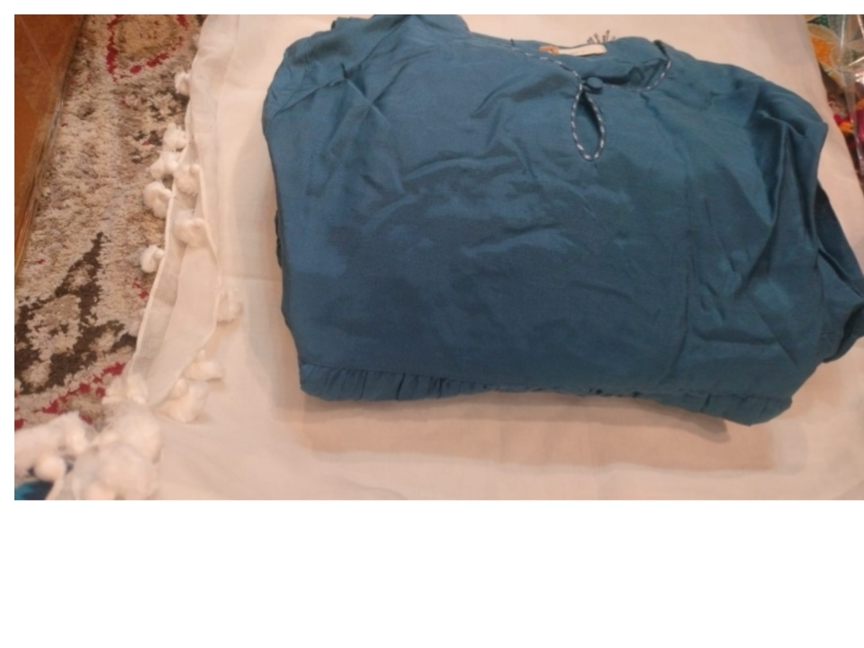 Muslin with Lurex Kurti Pant 170096