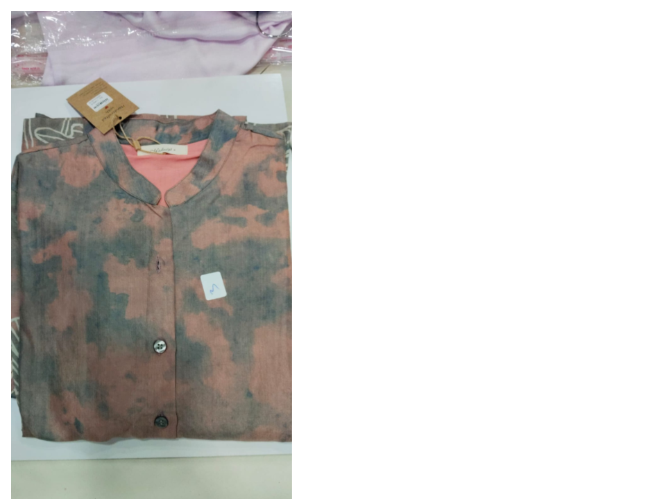 Organza Lotus Line Batik Silk Jacket 171962