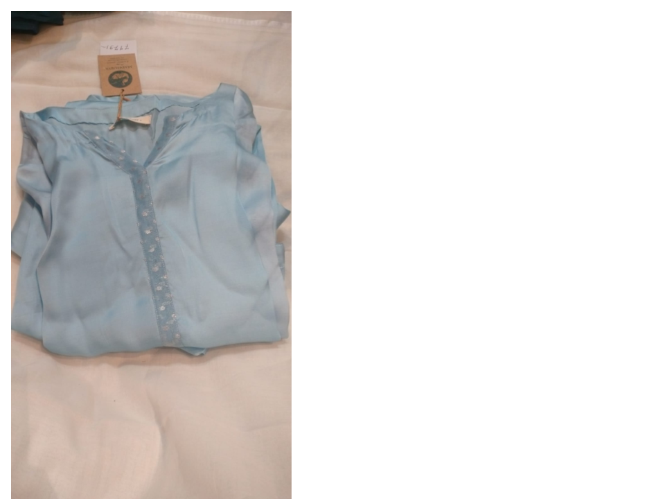 Modal Satin with ocean emb Kurti Pant 170491