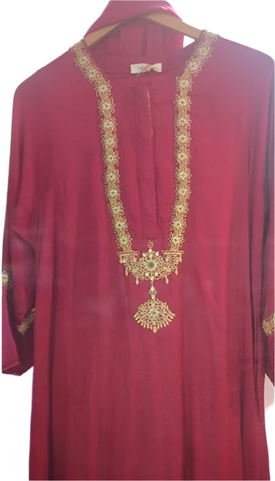 Silk Suit Set