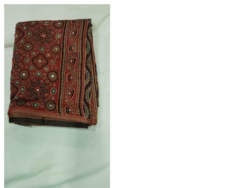 Ajrakh Rich Dola Silk W Emb Saree 160003