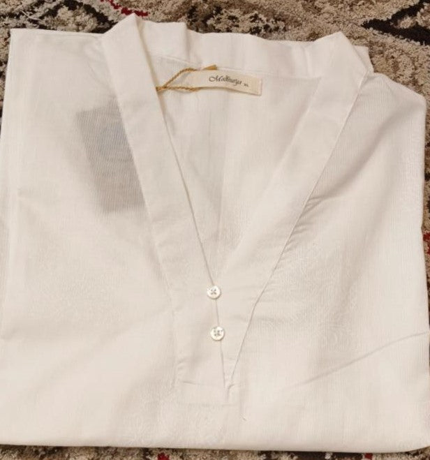 White Cotton Kurti