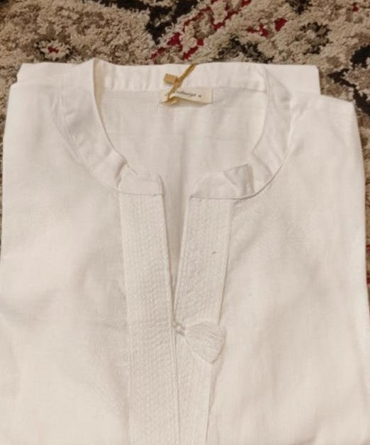 White Cotton Kurti