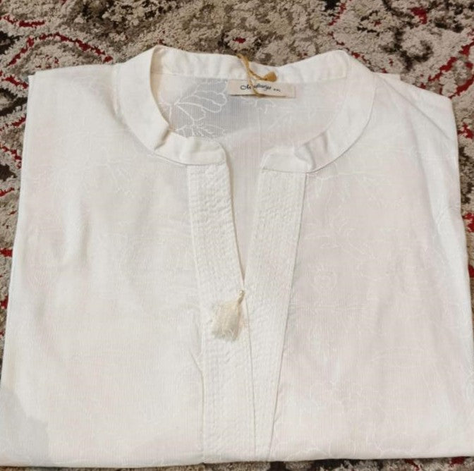 White Cotton Kurti