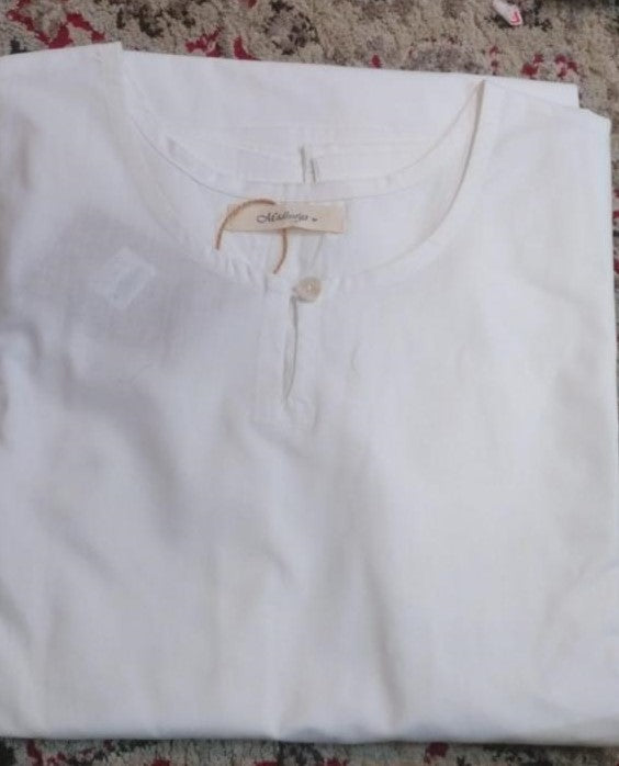 White Cotton Kurti