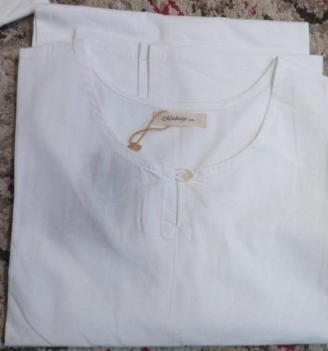 White Cotton Kurti