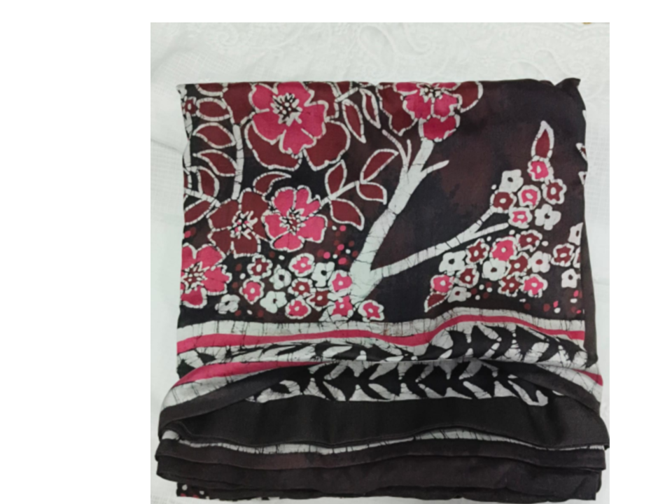 Batik Silk Saree 174386