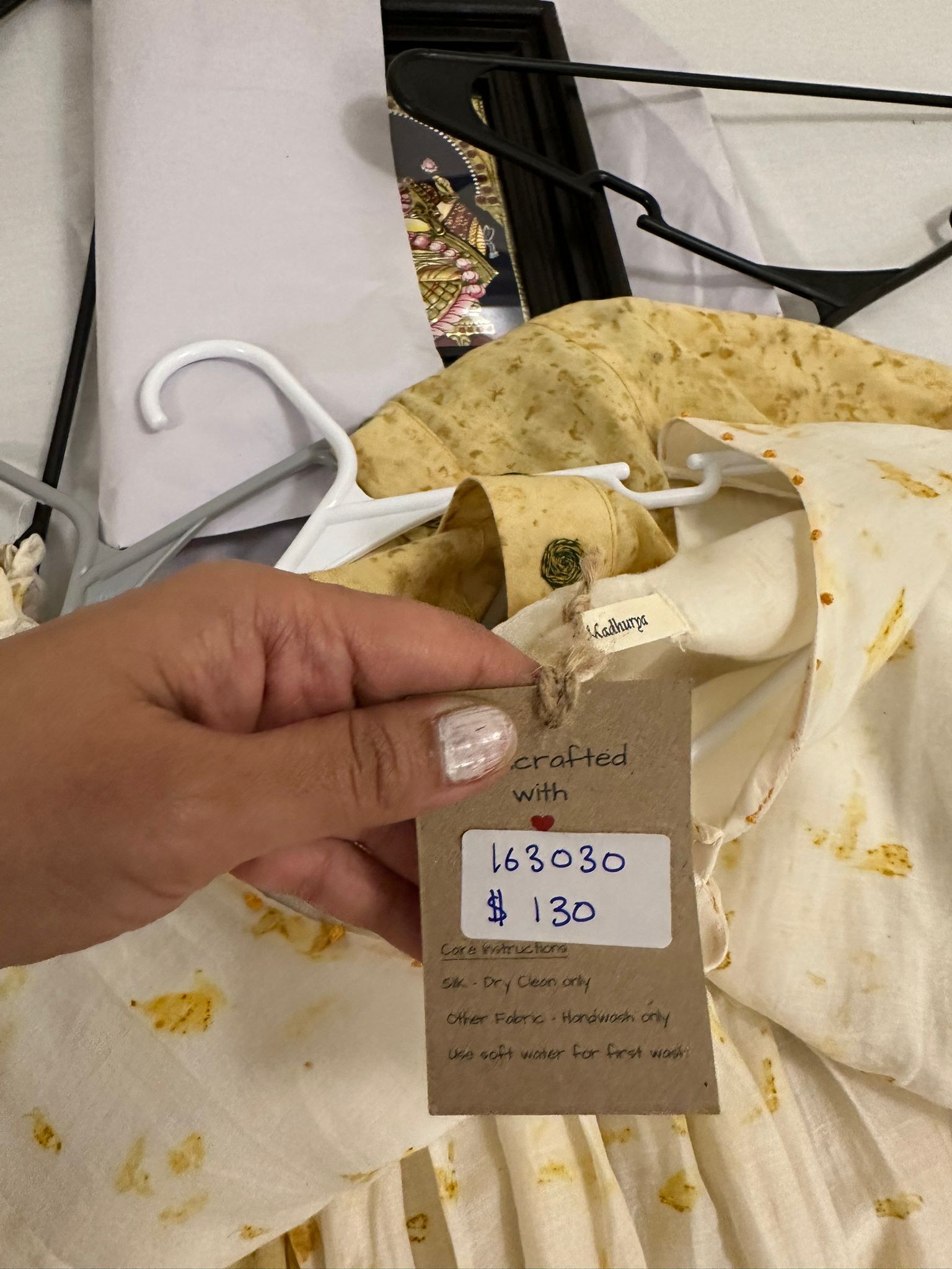 Eco Print Kurti